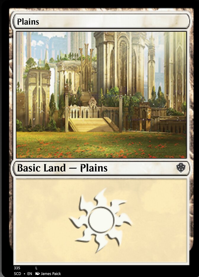 Plains (335) [Starter Commander Decks] | Arkham Games and Comics