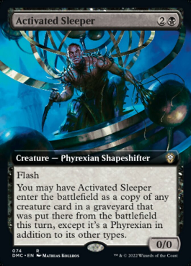 Activated Sleeper (Extended Art) [Dominaria United Commander] | Arkham Games and Comics