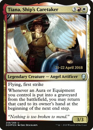 Tiana, Ship's Caretaker [Dominaria Promos] | Arkham Games and Comics