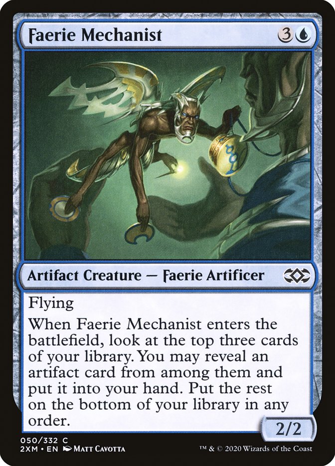 Faerie Mechanist [Double Masters] | Arkham Games and Comics