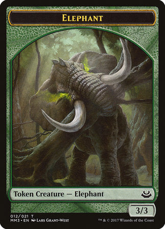 Elephant Token [Modern Masters 2017 Tokens] | Arkham Games and Comics