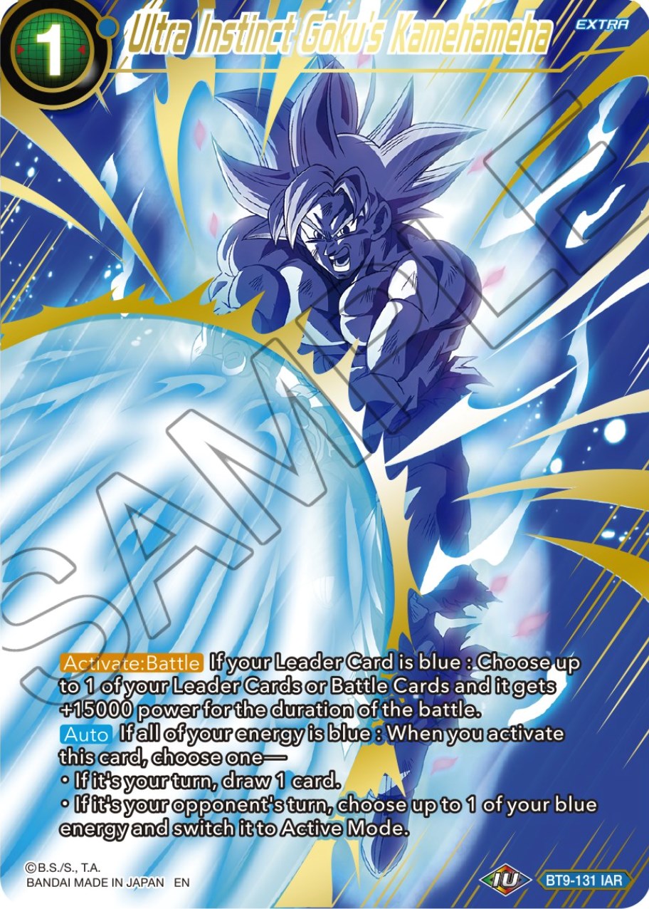 Ultra Instinct Goku's Kamehameha (BT9-131) [Theme Selection: History of Son Goku] | Arkham Games and Comics