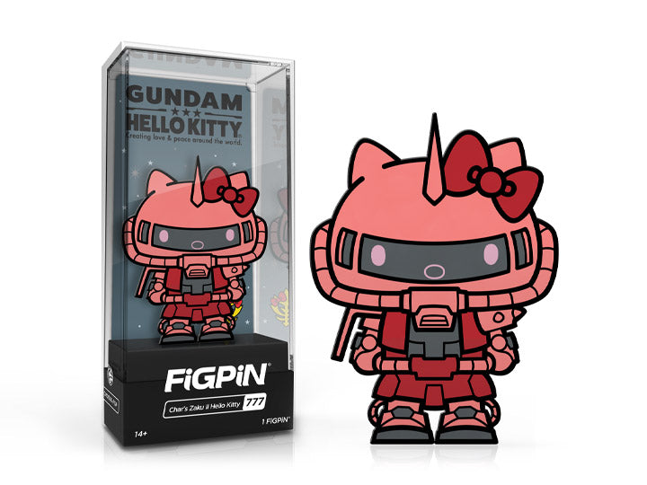 Char's Zaku II Hello Kitty FiGPiN | Arkham Games and Comics