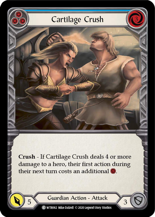 Cartilage Crush (Blue) [U-WTR062] (Welcome to Rathe Unlimited)  Unlimited Rainbow Foil | Arkham Games and Comics