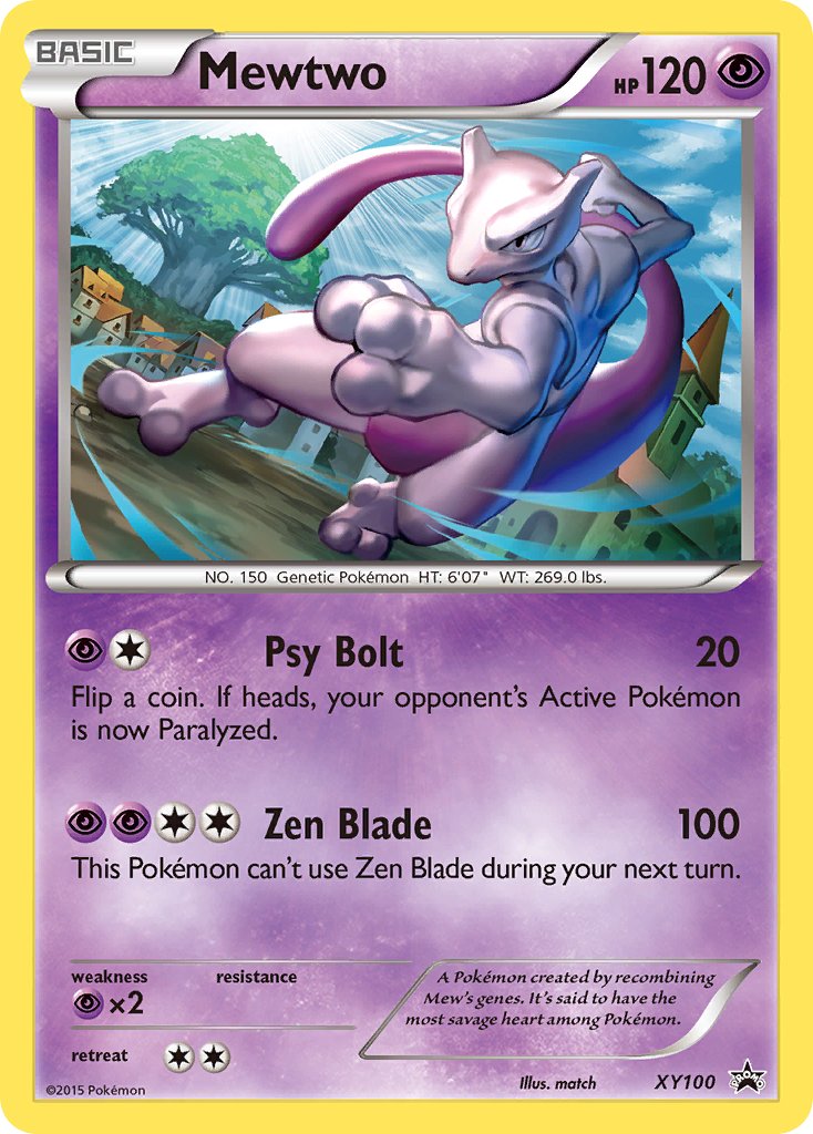 Mewtwo (XY100) [XY: Black Star Promos] | Arkham Games and Comics