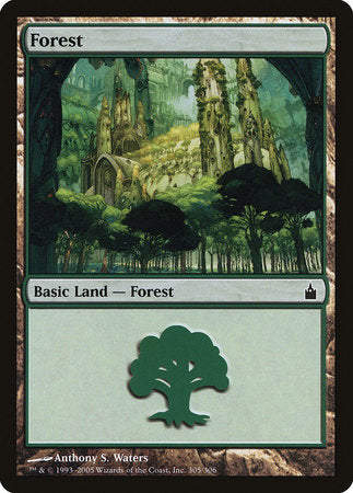 Forest (305) [Ravnica: City of Guilds] | Arkham Games and Comics