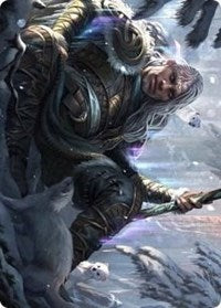 Jorn, God of Winter Art Card [Kaldheim: Art Series] | Arkham Games and Comics