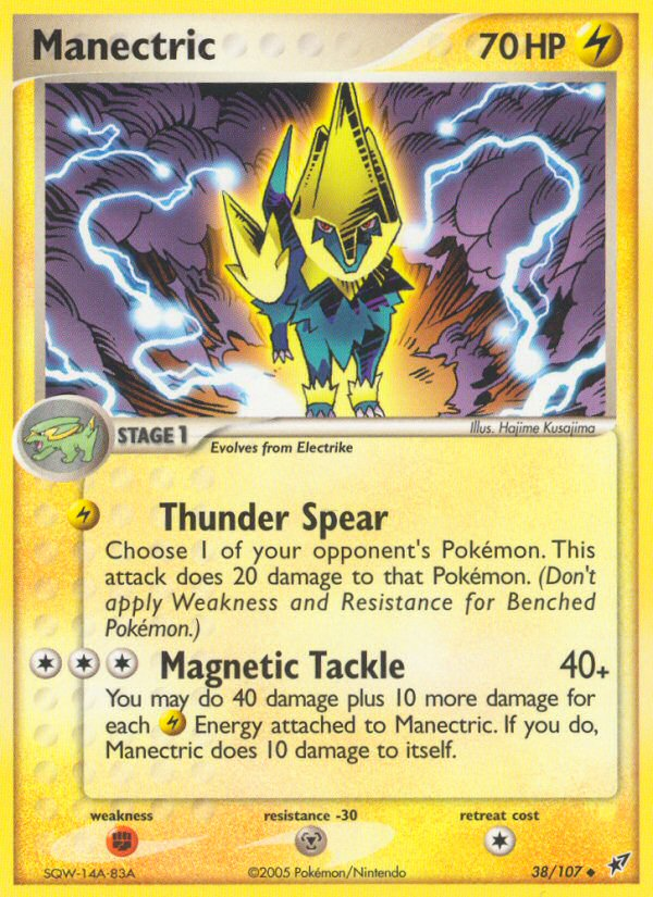 Manectric (38/107) [EX: Deoxys] | Arkham Games and Comics