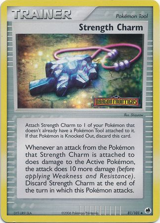 Strength Charm (81/101) (Stamped) [EX: Dragon Frontiers] | Arkham Games and Comics