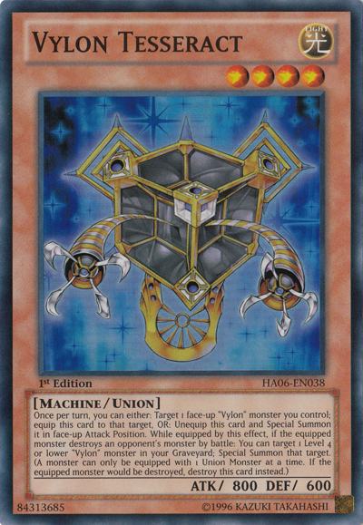 Vylon Tesseract [HA06-EN038] Super Rare | Arkham Games and Comics