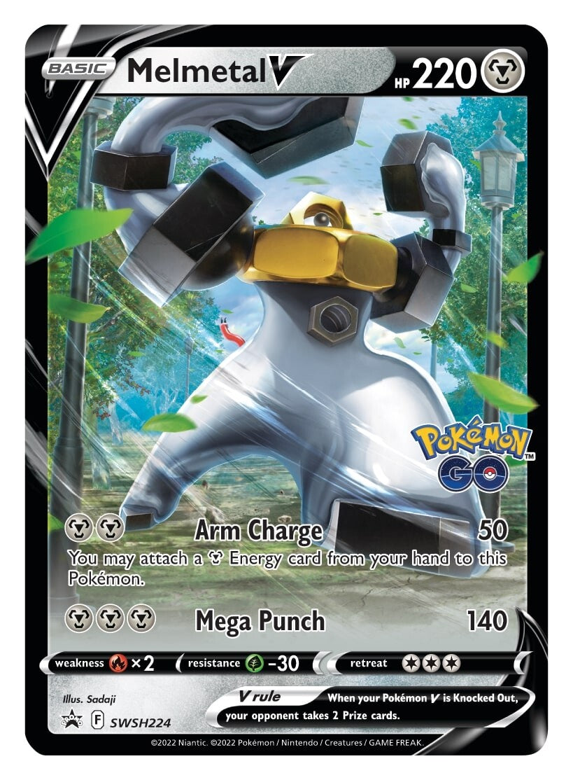 Melmetal V (SWSH224) [Sword & Shield: Black Star Promos] | Arkham Games and Comics