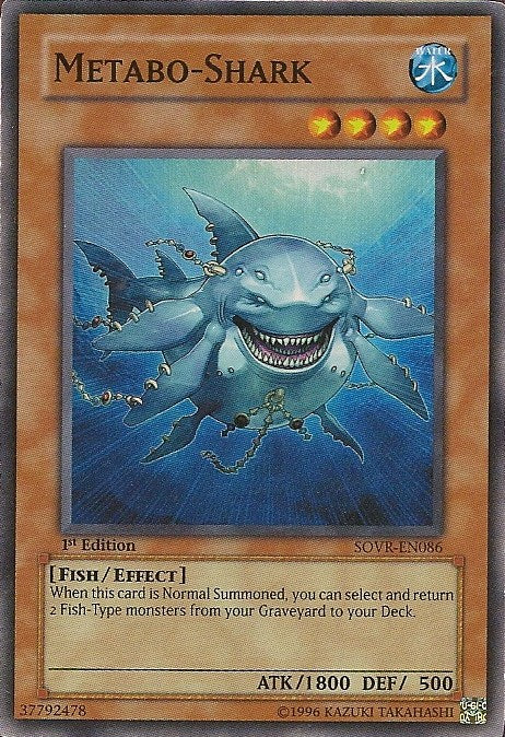 Metabo-Shark [SOVR-EN086] Super Rare | Arkham Games and Comics