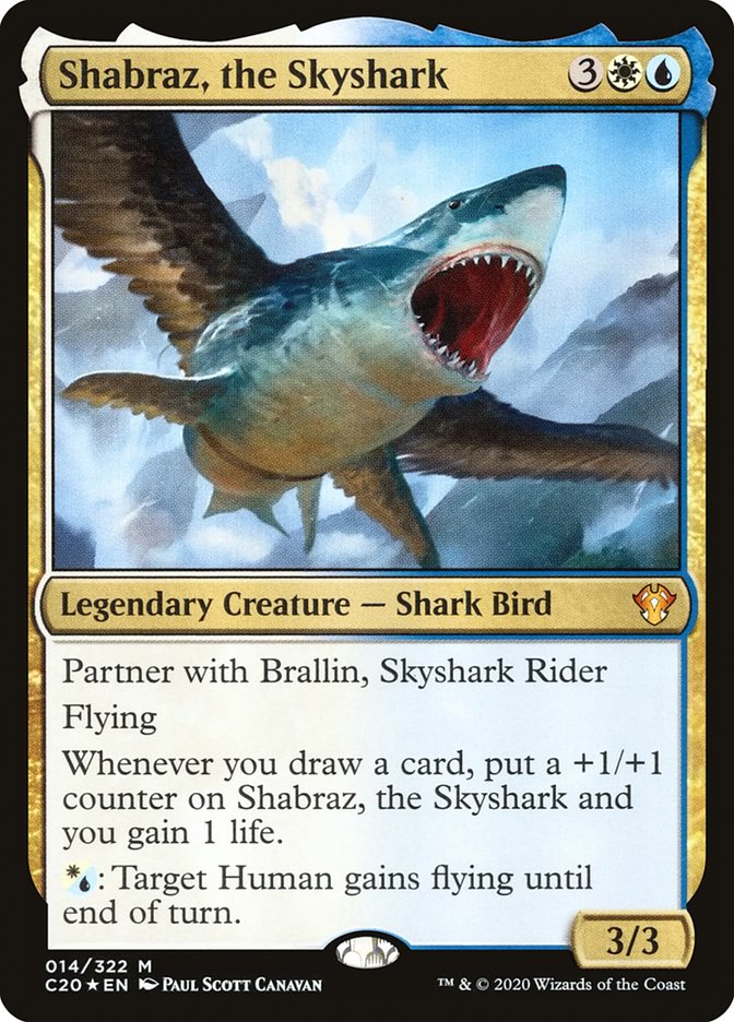 Shabraz, the Skyshark [Commander 2020] | Arkham Games and Comics