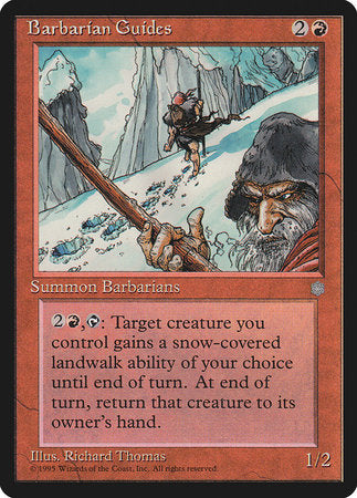 Barbarian Guides [Ice Age] | Arkham Games and Comics