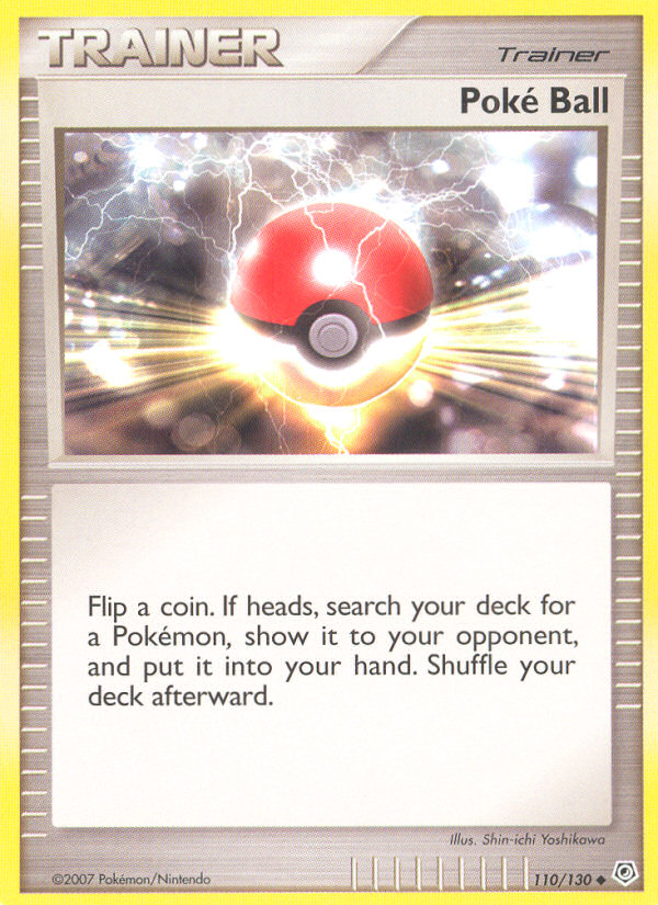 Poke Ball (110/130) [Diamond & Pearl: Base Set] | Arkham Games and Comics