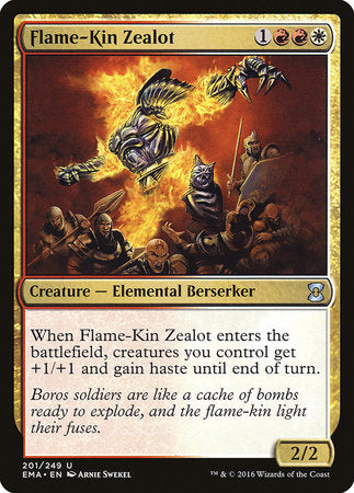 Flame-Kin Zealot [Eternal Masters] | Arkham Games and Comics