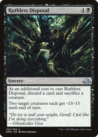 Ruthless Disposal [Eldritch Moon] | Arkham Games and Comics