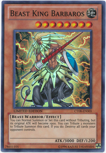 Beast King Barbaros [CT08-EN005] Super Rare | Arkham Games and Comics