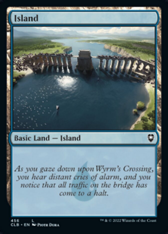 Island (456) [Commander Legends: Battle for Baldur's Gate] | Arkham Games and Comics