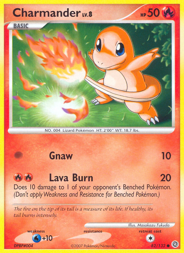 Charmander (82/132) [Diamond & Pearl: Secret Wonders] | Arkham Games and Comics