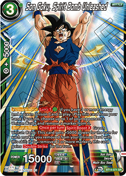 Son Goku, Spirit Bomb Unleashed (BT14-071) [Cross Spirits] | Arkham Games and Comics