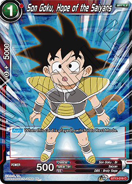 Son Goku, Hope of the Saiyans (Common) [BT13-019] | Arkham Games and Comics