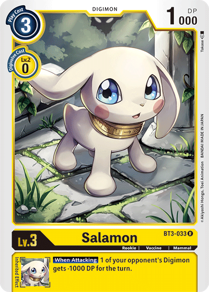 Salamon [BT3-033] [Release Special Booster Ver.1.5] | Arkham Games and Comics