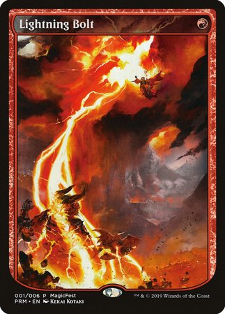 Lightning Bolt [MagicFest 2019] | Arkham Games and Comics