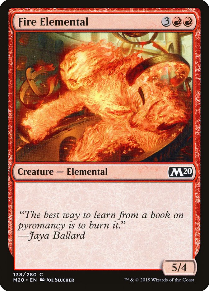 Fire Elemental [Core Set 2020] | Arkham Games and Comics