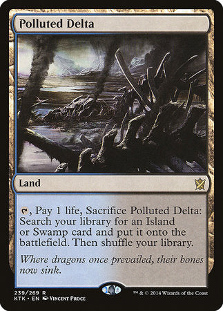 Polluted Delta [Khans of Tarkir] | Arkham Games and Comics