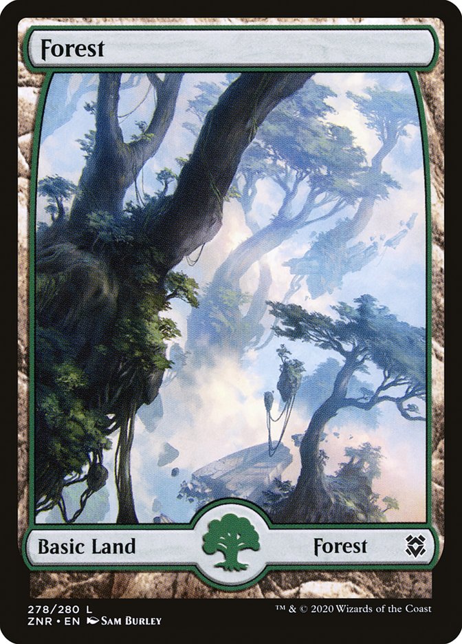 Forest (278) [Zendikar Rising] | Arkham Games and Comics