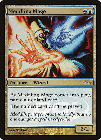 Meddling Mage [Judge Gift Cards 2006] | Arkham Games and Comics