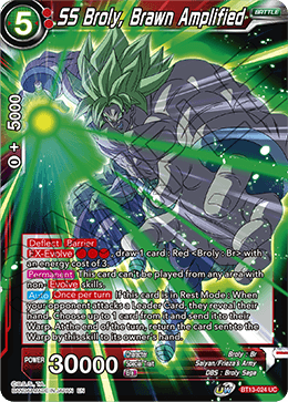 SS Broly, Brawn Amplified (Uncommon) [BT13-024] | Arkham Games and Comics