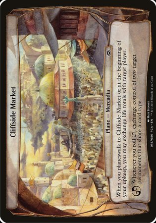 Cliffside Market (Planechase Anthology) [Planechase Anthology Planes] | Arkham Games and Comics