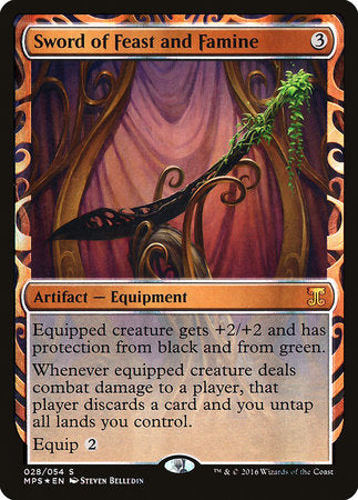 Sword of Feast and Famine [Kaladesh Inventions] | Arkham Games and Comics