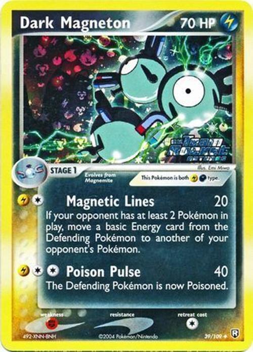 Dark Magneton (39/109) (Stamped) [EX: Team Rocket Returns] | Arkham Games and Comics