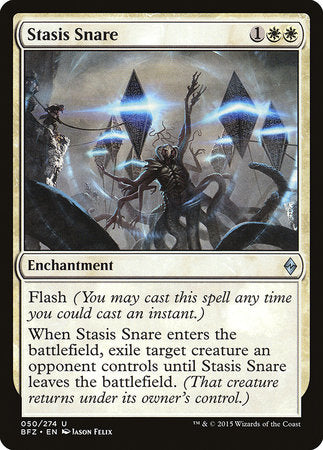 Stasis Snare [Battle for Zendikar] | Arkham Games and Comics