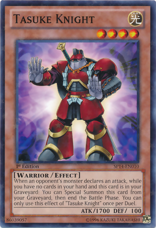 Tasuke Knight [SP14-EN010] Starfoil Rare | Arkham Games and Comics