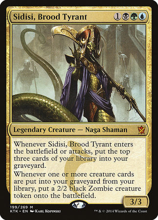 Sidisi, Brood Tyrant [Khans of Tarkir] | Arkham Games and Comics