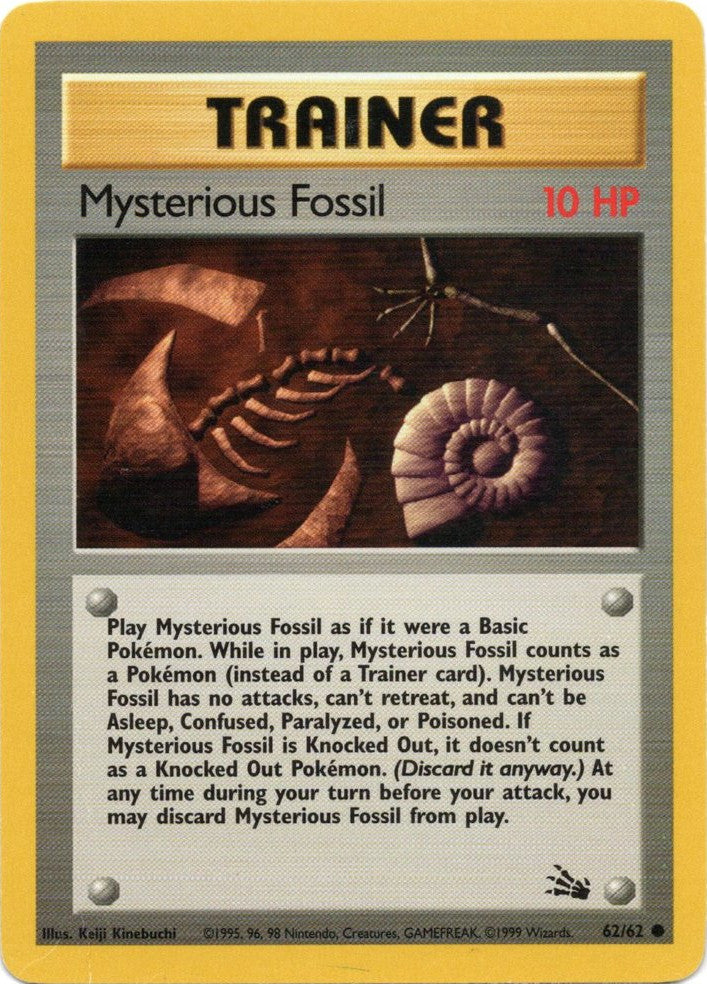 Mysterious Fossil (62/62) [Fossil Unlimited] | Arkham Games and Comics