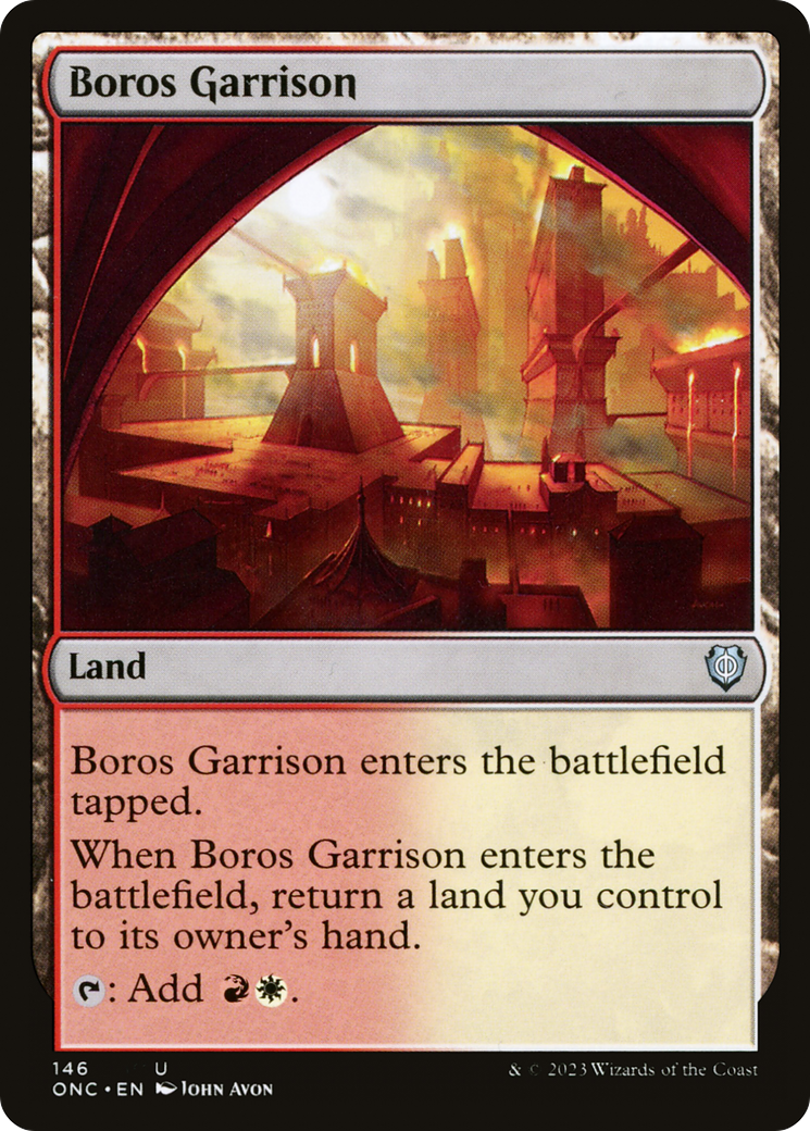 Boros Garrison [Phyrexia: All Will Be One Commander] | Arkham Games and Comics