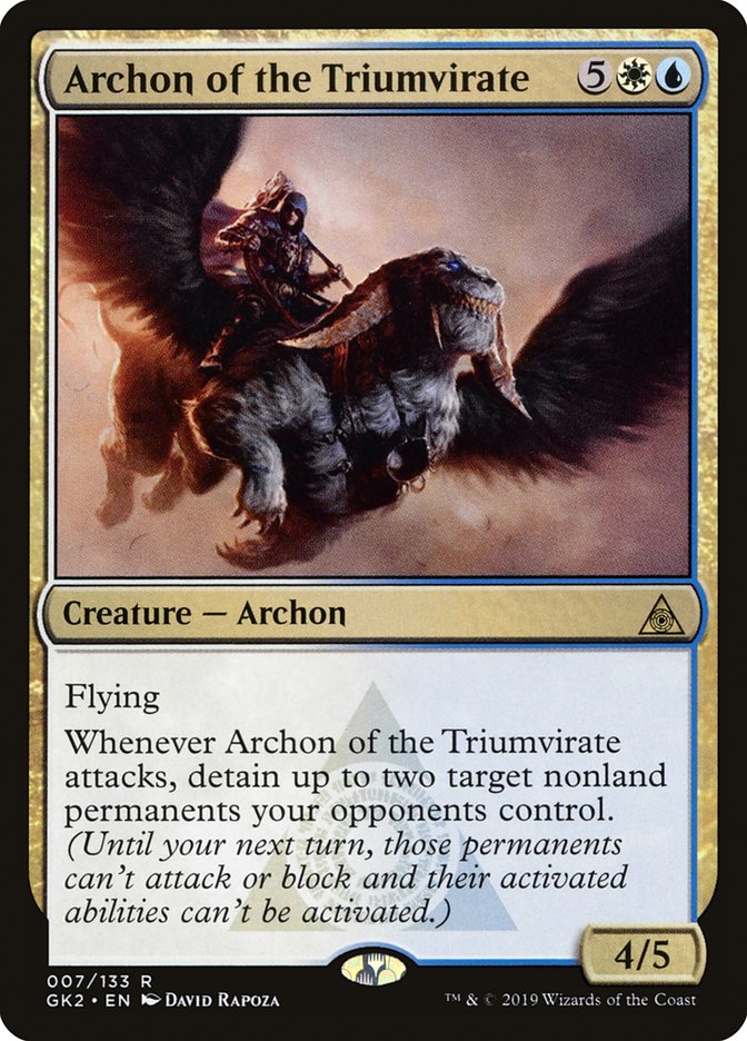 Archon of the Triumvirate [Ravnica Allegiance Guild Kit] | Arkham Games and Comics