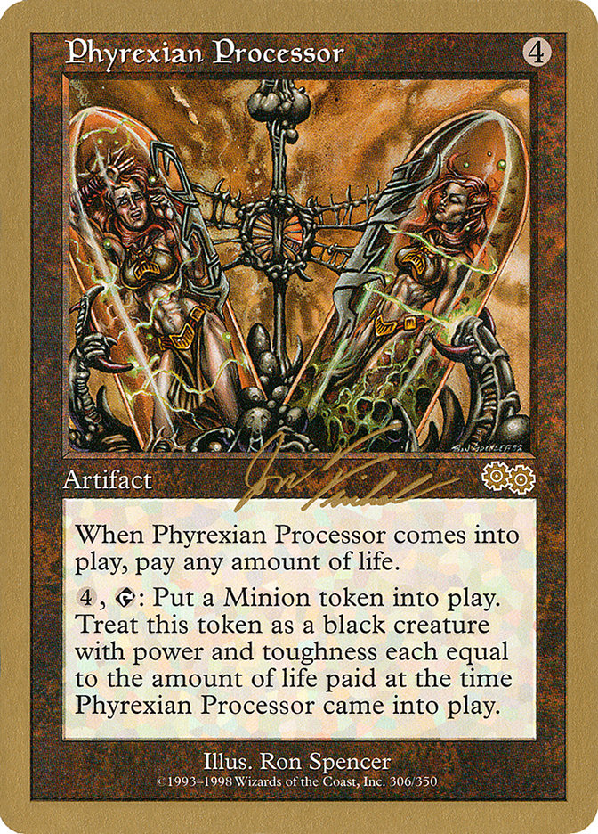 Phyrexian Processor (Jon Finkel) [World Championship Decks 2000] | Arkham Games and Comics