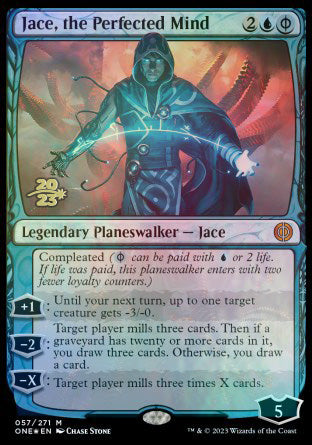 Jace, the Perfected Mind [Phyrexia: All Will Be One Prerelease Promos] | Arkham Games and Comics