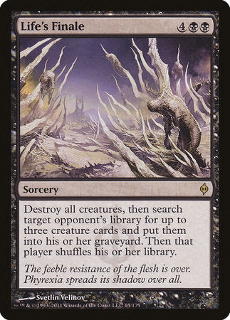 Life's Finale [New Phyrexia] | Arkham Games and Comics