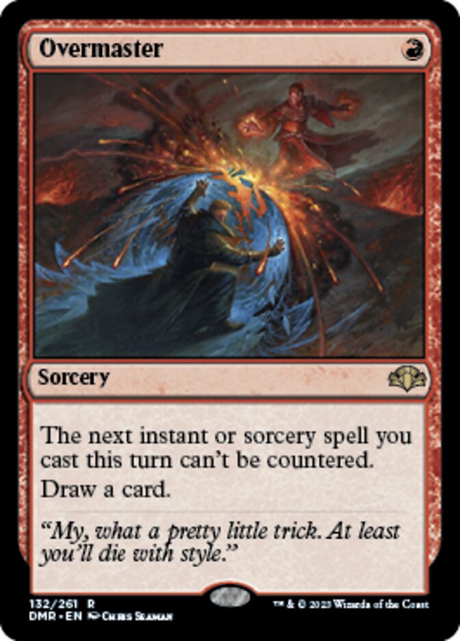 Overmaster [Dominaria Remastered] | Arkham Games and Comics