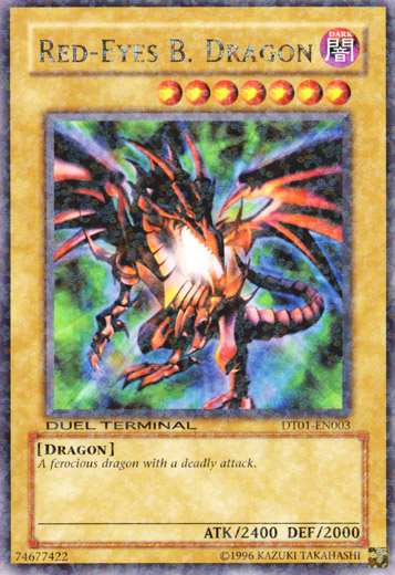 Red-Eyes B. Dragon [DT01-EN003] Rare | Arkham Games and Comics