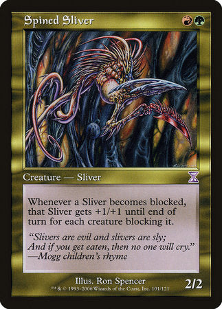 Spined Sliver [Time Spiral Timeshifted] | Arkham Games and Comics
