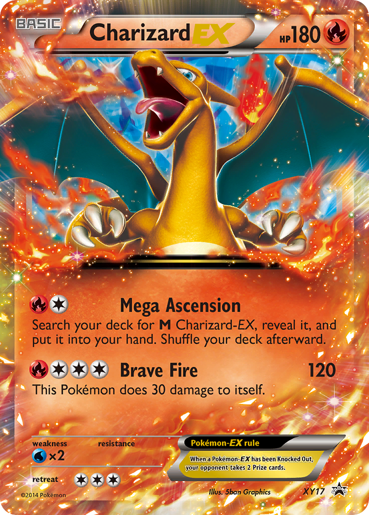 Charizard EX (XY17) [XY: Black Star Promos] | Arkham Games and Comics