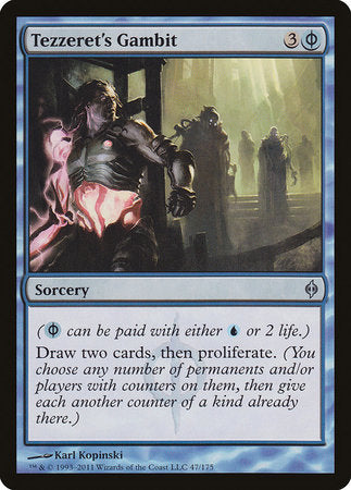 Tezzeret's Gambit [New Phyrexia] | Arkham Games and Comics